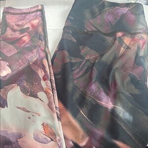 For bundles only - Manduka pants leggings Green / Purple tie dye M